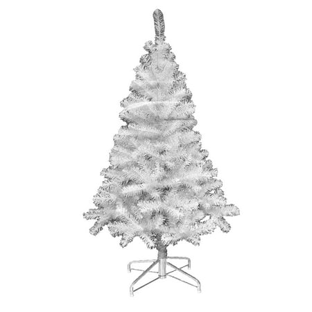 Alaskan Pine Artificial Christmas Tree, White, 7 Feet, 900 Tips - Walmart.com
