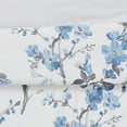 thumbnail image 2 of Cannon Kasumi Floral White and Blue Polyester 2-Piece Twin XL Comforter Set, floral themed, for Men and Women, OEKO-TEX Certified Confidence, 2 of 7