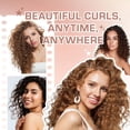 thumbnail image 6 of Red by Kiss Animal Print Satin Flexi Rods | Heatless Curlers for Smooth, Frizz-Free Curls, 6 of 29