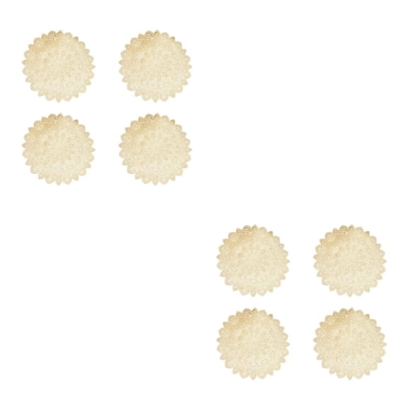 Manteles individuales decorativos Inteprter PVC Hueco de Oro 2piezas