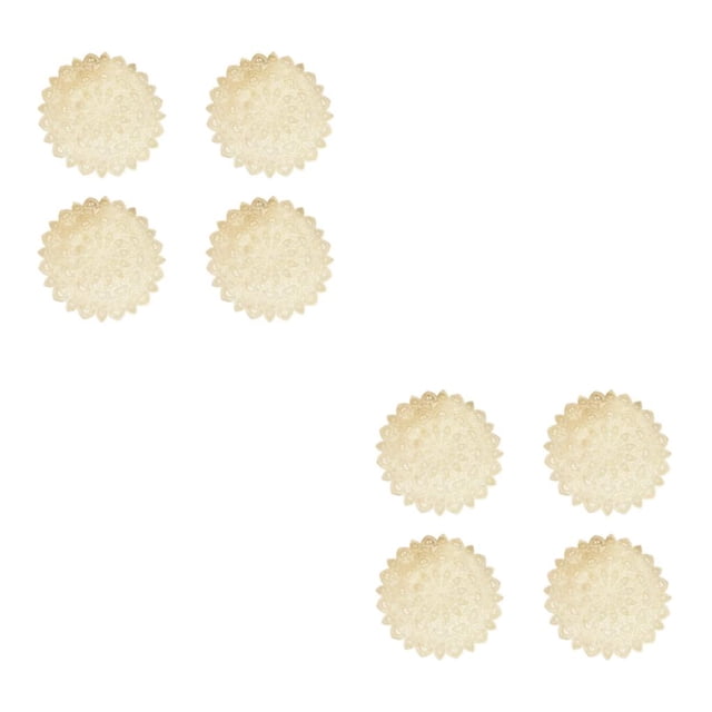 Manteles individuales decorativos Inteprter PVC Hueco de Oro 2piezas