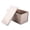 1pcs Rose Gold, variant on Loaf Pan with Lid, Bread Loaf Baking Pan, Nonstick Homemade Sourdough Sandwich Bread Toast Box, Heavy Duty Corrugated Bakeware Tins with Cover