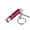 A004- Red, variant on Uv Light Flashlight | Mini Black Light Flashlight | Counterfeit Bill Detector and Pet Urine Detector Light for Daily Use, Handheld Compact