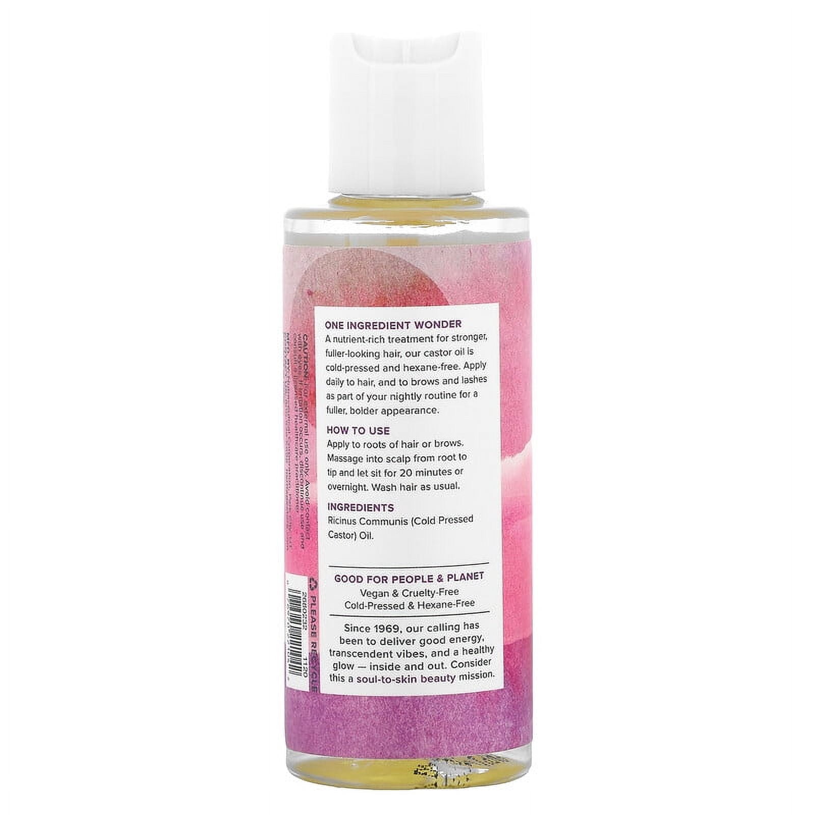 Heritage Store, Castor Oil, 4 fl oz Pack of 4