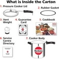 thumbnail image 5 of HAWKINS Classic 8 Liter Aluminum Pressure Cooker, 5 of 6