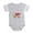 Heather Gray, variant on CafePress - Doxy Treat - Cute Infant Baby Football Bodysuit