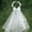 7355, variant on Ladies Super Fairy Bow Flower Veil - Elegant Wedding & Party Accessory with Artificial Flowers