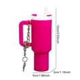 thumbnail image 3 of Llavero Con Dijes para Bolso Bálsamo Labial Llaveros Minitaza S La Copa, 3 of 9