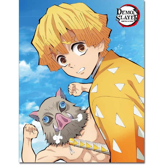 Demon Slayer - Magazine Art #6 Throw Blanket
