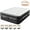 Black, variant on Ophanie Twin Air Mattress, 18-Inch Elevated Inflatable Bed with Built-in Pump, Puncture-Resistant, Quick Inflation/Deflation, Portable for camping & Guests, Black