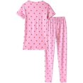 thumbnail image 2 of Ensemble de Pyjama pour Fille, Doux et Confortable, Vêtement de Nuit, Pyjama à Motif, Taille 4 à 14 Ans, 2 of 5