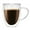 350ml, variant on Double Walled Glass Hand Blown Shots Glass Thermo Insulated Expresso Coffee Mugs with Handle