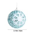 thumbnail image 3 of NSESSHome Snowflake Christmas Ball Ornament with Beads and Sequins, High-End Holiday Decoration for Festive Ambience, 3 of 6