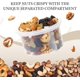 thumbnail image 2 of Recipientes para avena durante la noche Soligt con tapas, cucharas plegables y compartimentos divididos para frutas y frutos secos, frascos de vidrio pequeños de 16 oz para parfait de avena y yogur, 2 of 6