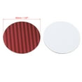 thumbnail image 3 of Unique Bargains 4pcs 50mm Wheel Center Hub Cap Sticker Emblem Badge Carbon Fiber Pattern for Car, 3 of 6