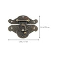 thumbnail image 2 of 10 Sets Retro Decorative Cabinet Jewelry Box Antique Buckle Wooden Box Latch, 2 of 6