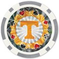 thumbnail image 3 of MasterPieces Casino Style 20 Piece 11.5 Gram Poker Chip Set NCAA Tennessee Volunteers Silver Edition, 3 of 3