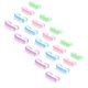 thumbnail image 1 of Nail Cleaning Brush Nail Scrub Brush 20Pcs Handle Grip nail brush double sided nail brush nail cleaner brush Nail Brush Plastic Fingernail Brush Nail Cleaning Brush Pedicure Brushes, 1 of 5