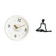 thumbnail image 5 of Reloj de pared,Reloj de pared decorativo,moderno y elegante.,Reloj de pared redondo silencioso y sin tictac,regalo,Figura de escritorio,Escultura abstracta de pensador para decoración de, 5 of 8