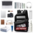 thumbnail image 3 of 17 Inch Casual Shoulder Bookbag, One Direction Backpack Knapsack Travel Bag Outdoor Hiking, 3 of 8