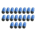 M12x1.5 19mm L42mm Blue Wheel Lug Nuts High Strength Rustproof