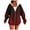 Wine#01, variant on ZQGJB Ombre Hooded Jackets for Women Fall Winter Long Sleeve Full Zip up Hoodies Lightweight Casual Tie Dye Gradient Print Pullover Sweatshirts with Pockets Dark Gray S