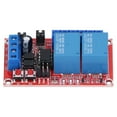 thumbnail image 3 of 2 Channel Relay Module, PCB with Optocoupler Isolation, Green and Red LED Indicators, 250V 10A Control, 63.5 X 38.5 X 18.5mm Size, 3 of 7
