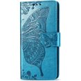 thumbnail image 2 of Compatible with iPhone 11 Wallet Case for Women, Leather Flip Folio with Kickstand Magnetic and Card Holder Protective Case for iPhone 11 Butterfly Blue SD, 2 of 17