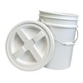 thumbnail image 3 of Luzkey 20L Bucket Pail Holder Stackable Versatile with Screw Lid Storage Container for Home Fishing Water Cleaning Flour Car Washing, 3 of 8
