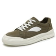 thumbnail image 5 of Men'S Premium Casual Sneakers - Black & White Low-Top Lace-Up Shoes with Breathable Fabric Upper, Durable Rubber Sole, and Comfortable Design for Everyday Wear, 5 of 9