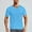 A_ Sky Blue, variant on YLSDY Fashion Men Casual Slim Fit Short Sleeve T Shirt Soft Lightweight V-Neck Tee Base Layer Basic Undershirt Basketball Jersey Dark Gray L