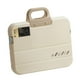 thumbnail image 5 of Caja de almacenamiento de archivos portátil A4 Estuche impermeable Accesorios Suministros de oficina con Color crema, 5 of 9