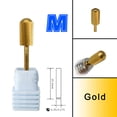 thumbnail image 5 of Brocas para uñas de carburo de acero de tungsteno, tapa redonda y lisa, barril grande Original, 6,6, Efrat Urieli linux, embalaje personalizado OEM, 5 of 5