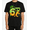 Black-1, variant on Men's Women's St Patricks Day 67 with Leprechaun Hat T-Shirt S-5XL
