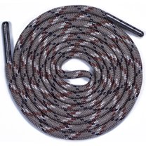 Round Paracord Shoe Laces (1 Pair) - Handmade In the USA - Desert Camo - 36 Inch