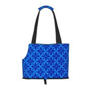 Dog Sling Carrier, Small Dog/Cat Soft Side Carrier Tote Bag for Subway/Shopping/Hiking/Travel-Retro Decoration Pattern