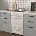 thumbnail image 3 of Avanti 20" Gas Range Oven with Solid Metal Door, in White (GRO20P0W), 3 of 13