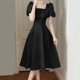 thumbnail image 4 of mfyjkho Vestidos casuales para mujer, Falda larga de mujer con escote, cintura estrecha y vestido elegante Vestidos de fiesta para mujer s, 4 of 5