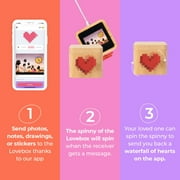 Lovebox Color & Photo - Love Note Messenger - Meaningful Gift for Loved Ones, Couples, Long Distance, Mom, Dad, Wife, Husband