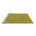 thumbnail image 2 of Ahgly Company Machine Washable Indoor Square Abstract Yellow Contemporary Area Rugs, 8' Square, 2 of 4