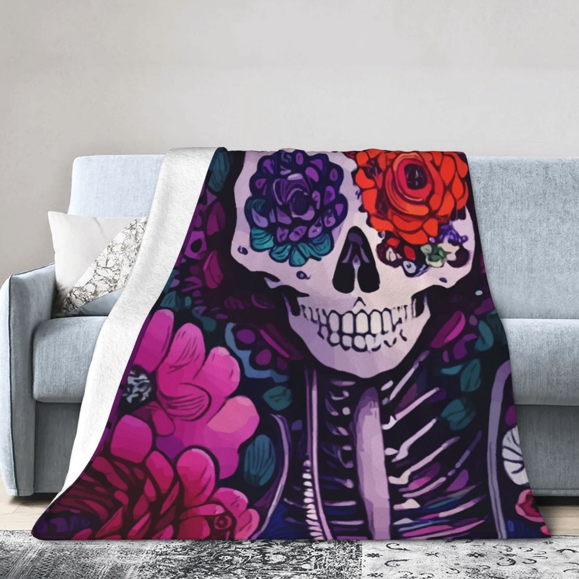 High Definition Digital Print Halloween Design Blanket - 100% Polyester