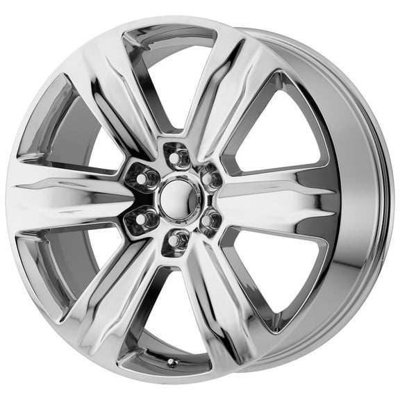 OE Creations Aluminum Rim PR172 22X9in Chrome Finish, 172C-2296344