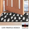 thumbnail image 3 of Black Halloween Ghosts Door Rugs,Washable Non Slip Door Mats Indoor,Decorative Door Mats,Entry Mat Indoor for Entrance,Bedroom,Kitchen,Bathroom,30"x17", 3 of 6