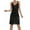 Black, variant on Women's Nylon Full Slip With Lace Trim Adjustable Straps Plus Size 1112 (Black,44)