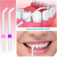 thumbnail image 2 of 8 Pieces Flosser Replacement Tips for Waterpik Water Flosser, High-Pressure Water Flosser Tip Replacement, Compatible with Waterpik Oral Irrigator & Dental Flosser, Orthodontic Tips, 4 Colors, 2 of 6