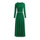 thumbnail image 1 of Conjunto de 2 Piezas PRETTYGARDEN Vestido Verde de Punto Acanalado Talle M, 1 of 7