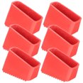 thumbnail image 4 of OUNONA  6 Pcs Ladder Mat Grip Feet Replacement Ladders for Home Foot Pads Red, 4 of 8