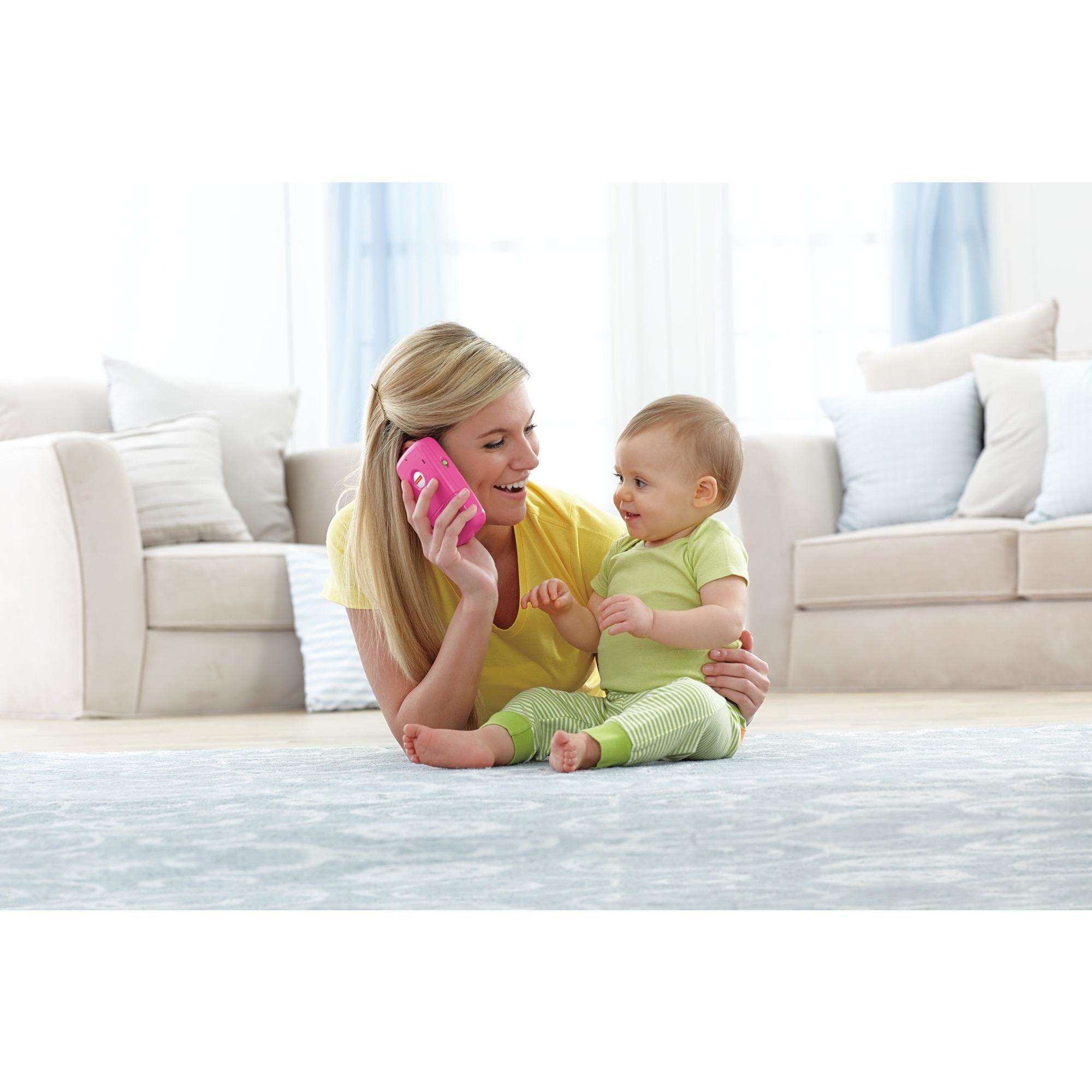 Fisher-Price Laugh & Learn Smart Phone, Pink