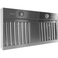 thumbnail image 6 of Trade-Wind Vsl44812rc Vsl400 Series 1,200 Cfm 48" Wide Range Hood Insert - Stainless Steel, 6 of 7
