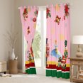 thumbnail image 3 of Homewish Kids Children Kawaii Ballet Girl Curtains Pack of 2 (42x84 Each),Xmas Christmas Nutcracker Curtains Blackout,Happy New Year Bedroom Curtains,Lightweight Room Decor, 3 of 6